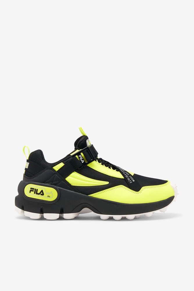 Fila Miesten Tennarit Trailpacer Slip-On Mustat - ENOG-28703